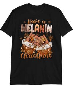 Have a Merry Melanin Christmas Nails T-Shirt